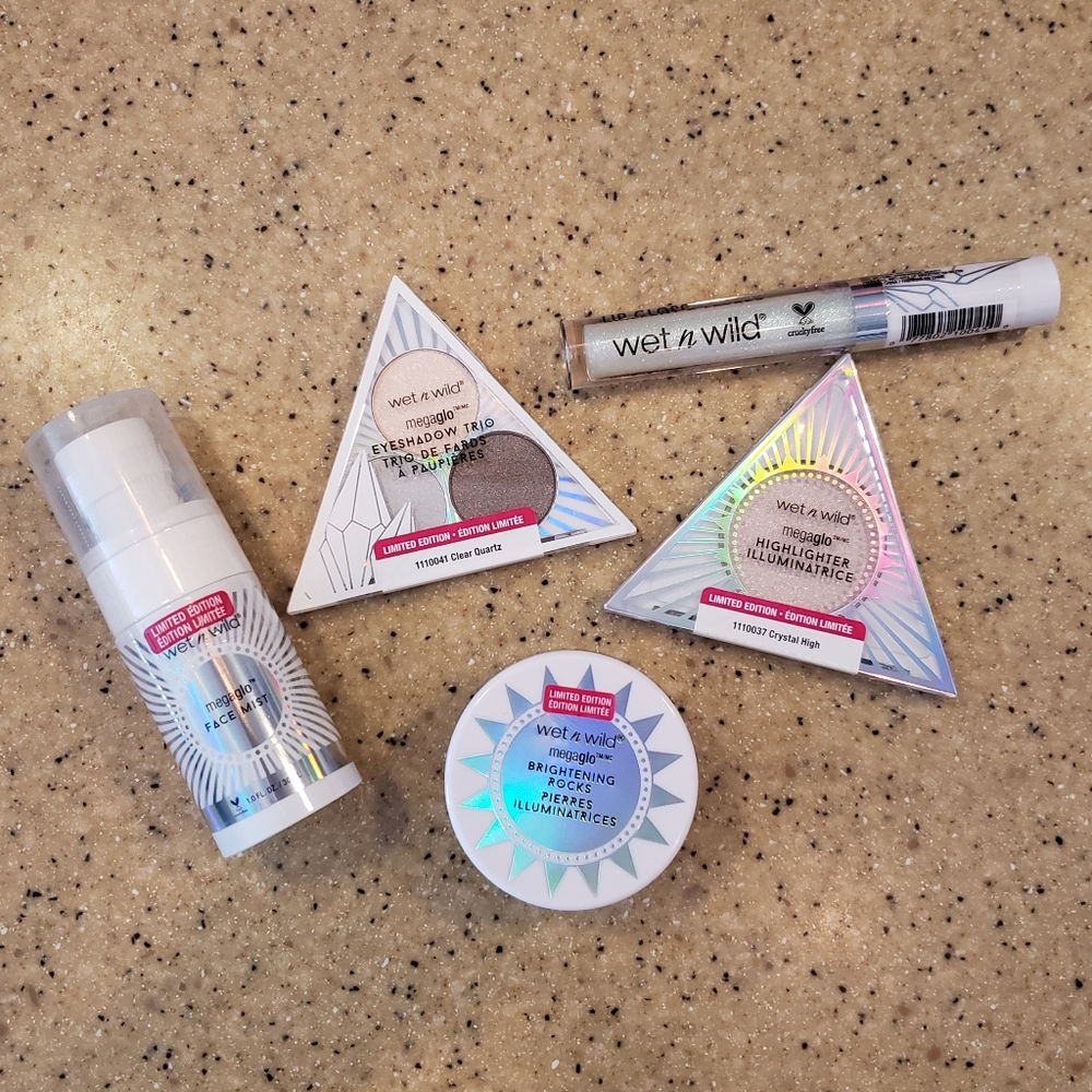 NWT Wet n Wild Crystal Set Clear Quartz
